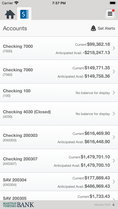 MV Bank Business Screenshot