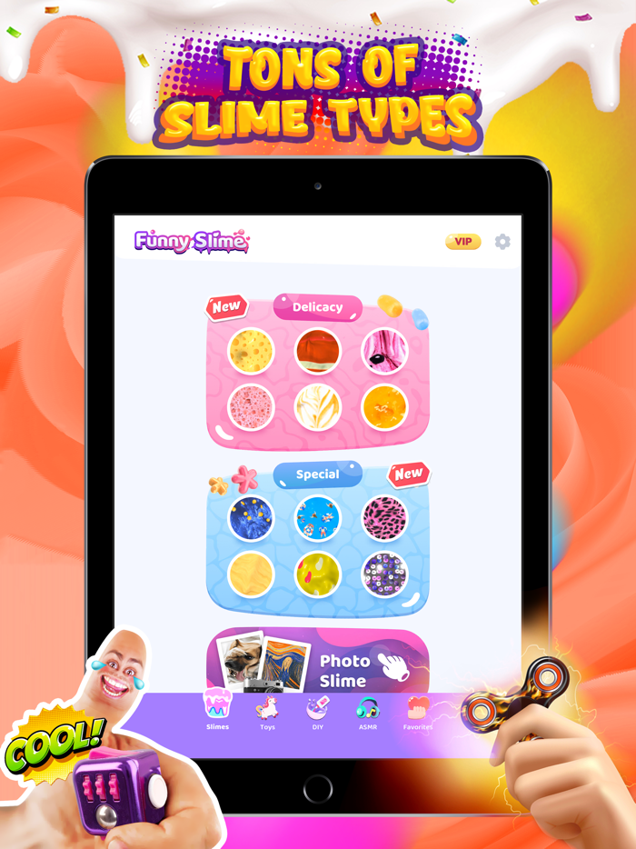 ASMR Slime and AntiStress Toys