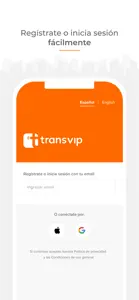 Transvip screenshot #1 for iPhone