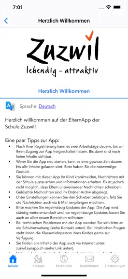 Game screenshot Schule Zuzwil hack