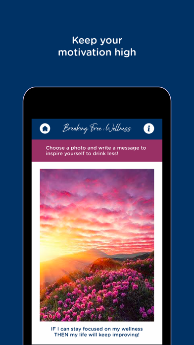 Breaking Free: Wellness Screenshot