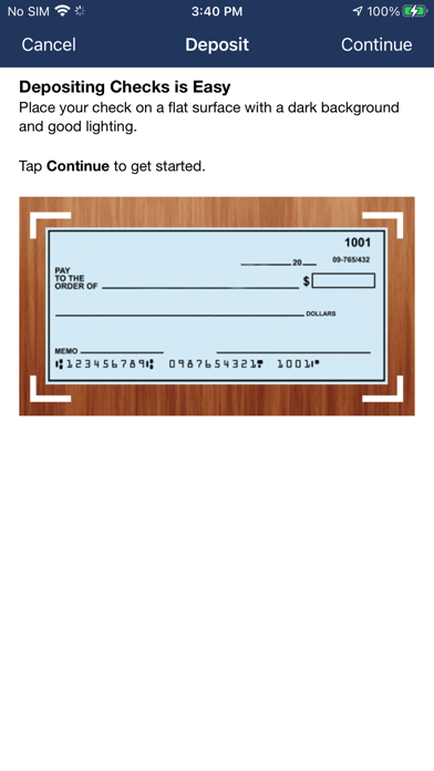 Dedham Savings for Business Screenshot