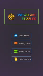 snowflake puzzle iphone screenshot 1
