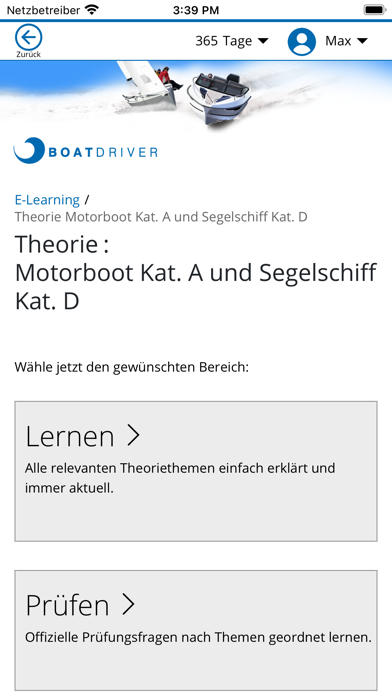 BoatDriver Theorie Kat A/D Screenshot