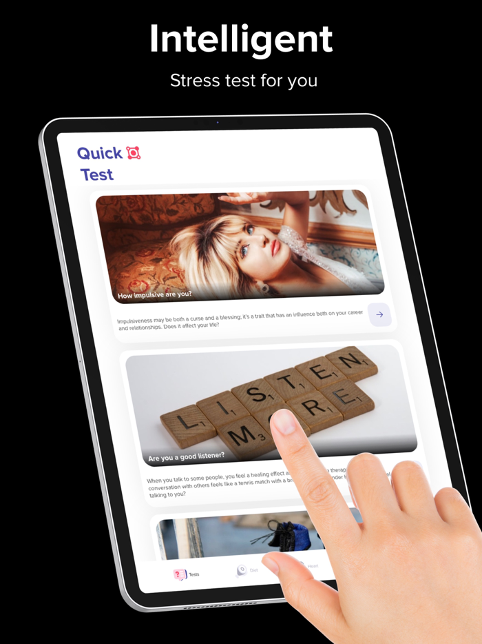 Stress Test and Food Health