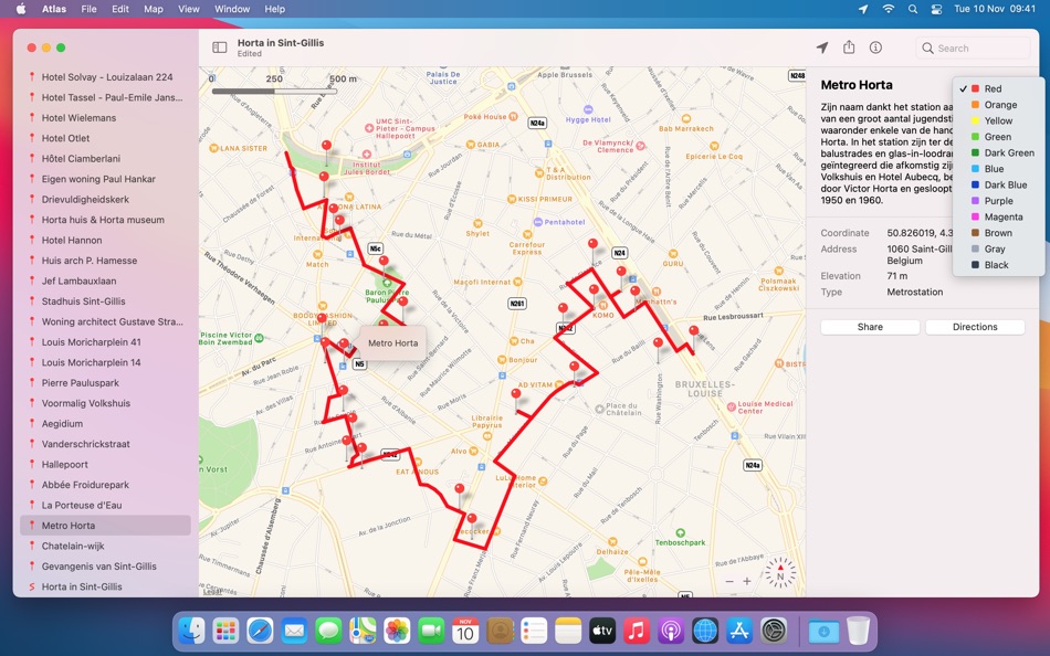#4. GPX Atlas – Viewer & Editor (macOS) Podle: Boterham
