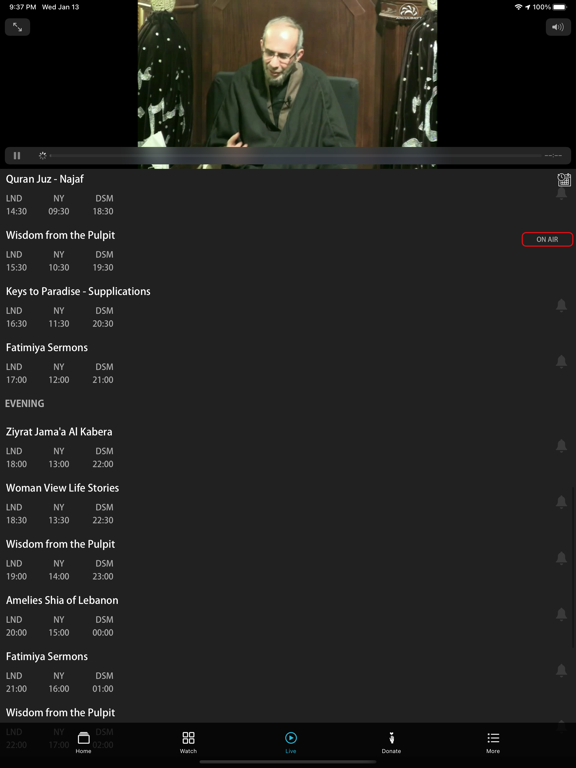 Screenshot #4 pour Ahlulbayt TV