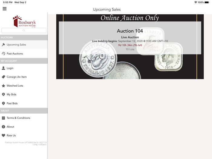 Roxburys Auction House