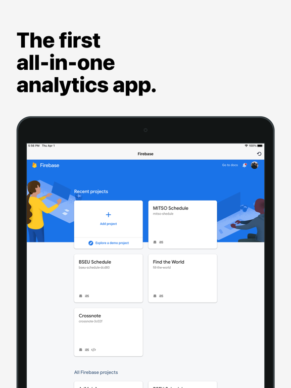 Screenshot #4 pour Firebase. Analytics. Admob