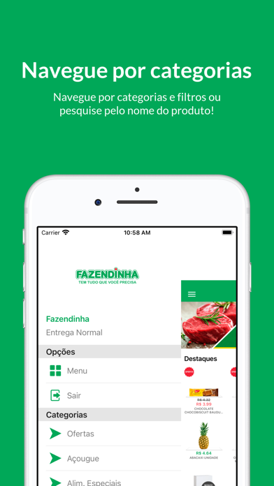Fazendinha Supermercados Screenshot