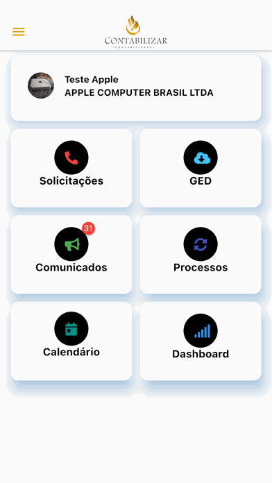 Contabilizar Contabilidade Screenshot