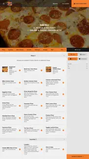 evios pizza & grill iphone screenshot 2