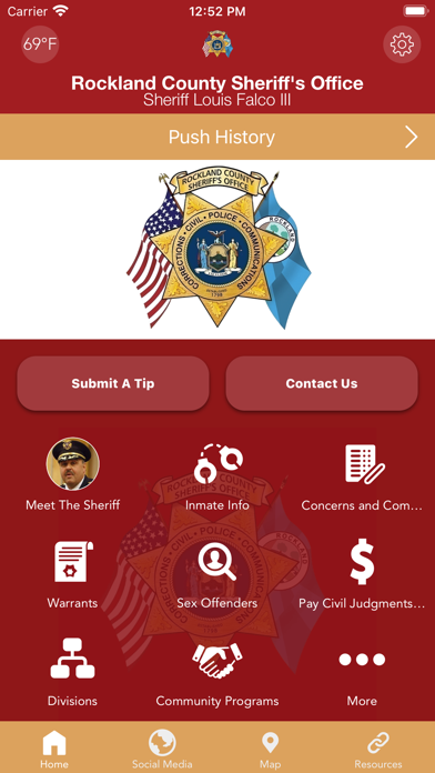 Rockland County Sheriff Screenshot