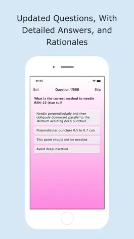 Game screenshot NCCAOM Acupuncture Master Prep apk