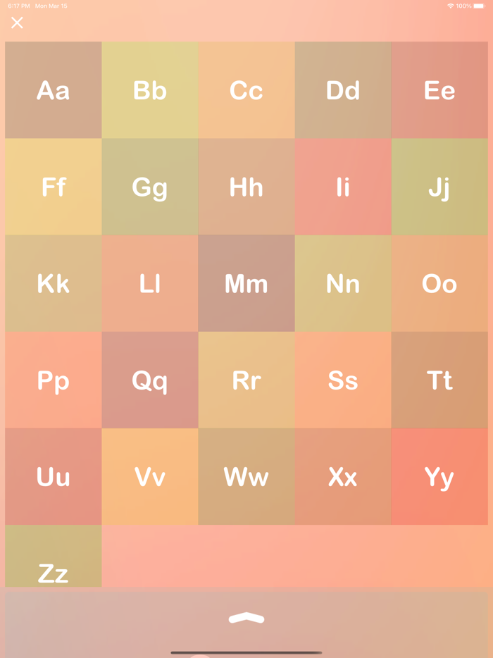 ABC English alphabet learning