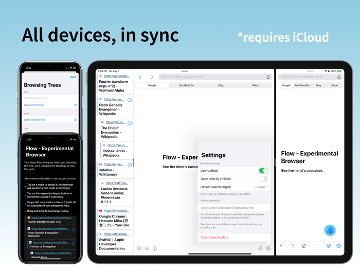 Flow - Experimental Browser
