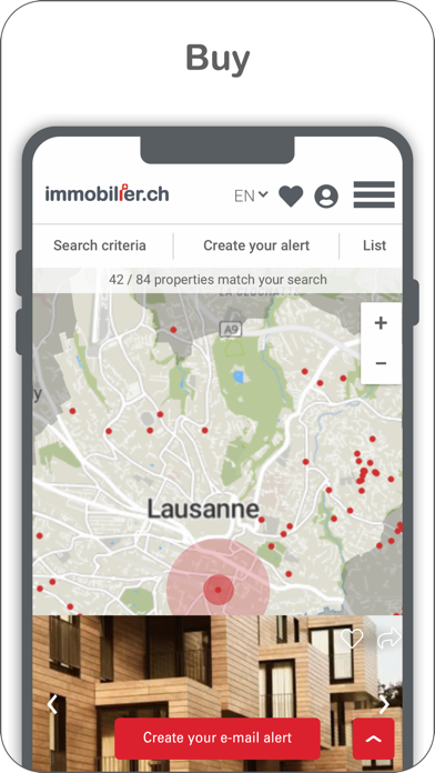 How to cancel & delete immobilier.ch from iphone & ipad 2