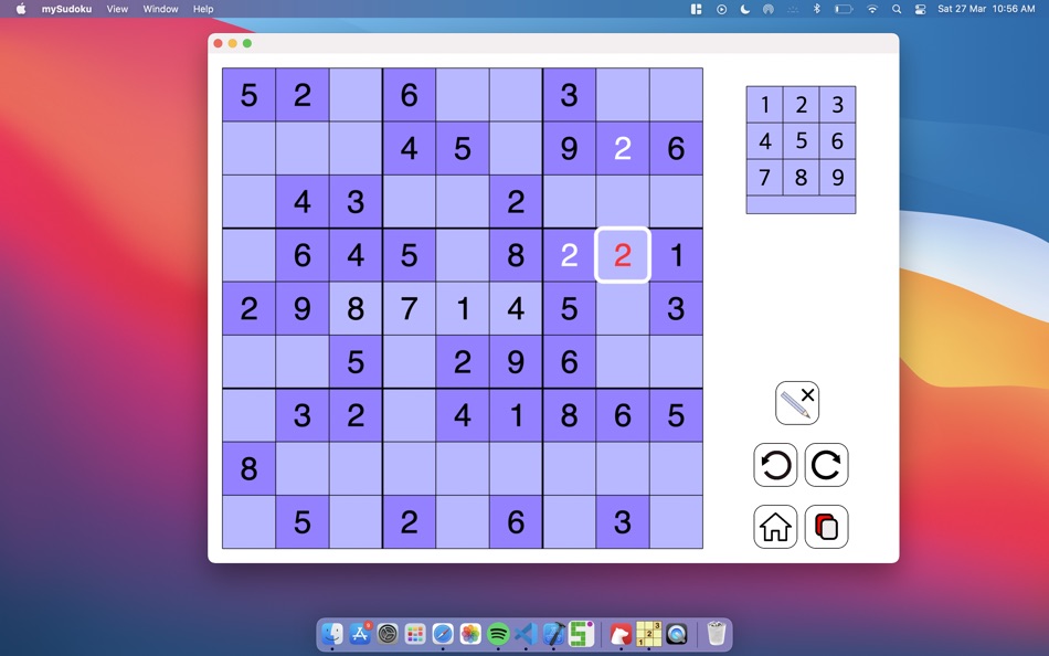 #2. my Sudoku (macOS) 来自: Farid Ahmad