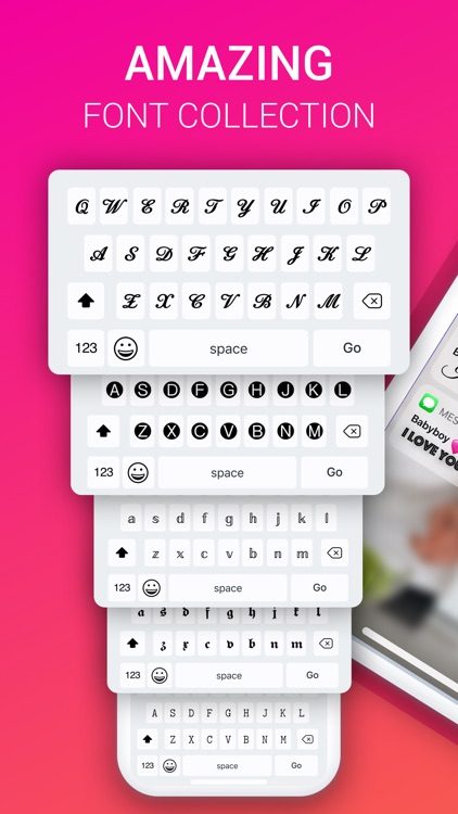 Fonts X - Keyboard for iPhone screenshot-0