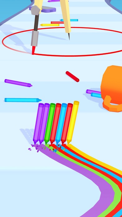 Télécharger Pencil Rush 3D pour iPhone / iPad sur l'App Store (Jeux)