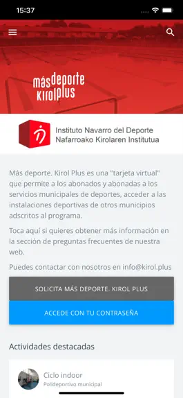 Game screenshot Más deporte. Kirol Plus mod apk