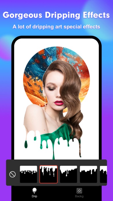 Square Fit - Drip art Video Screenshot