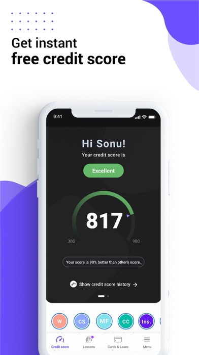 Freo Credit Score Screenshot