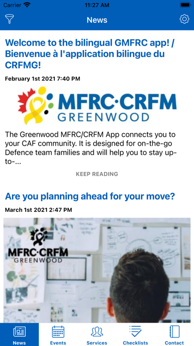 Greenwood MFRC/CRFM Screenshot