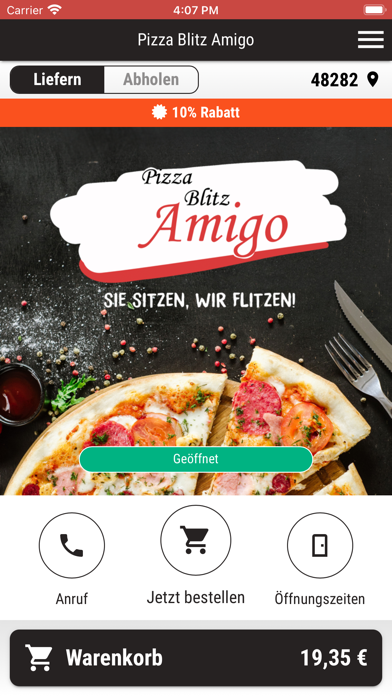 Pizza Blitz Amigo Screenshot