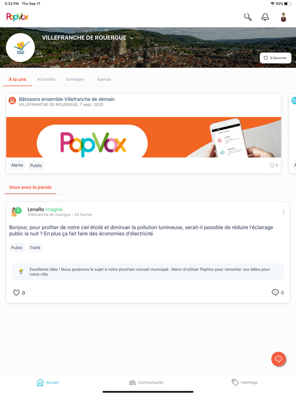 Screenshot #5 pour PopVox