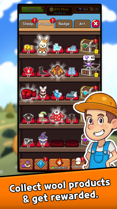 Sheep Farm: Idle games, Tycoonのおすすめ画像4