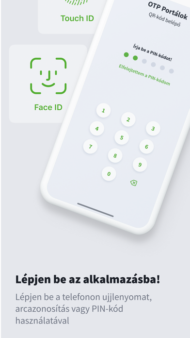 OTP Portálok QR-kód belépő Screenshot