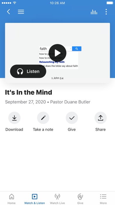 World Worship Church Screenshot