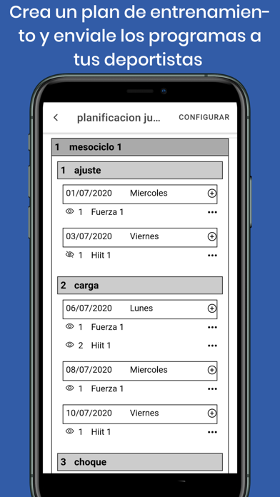 SportPlanner Screenshot