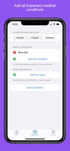 Medical ID - NFC Medical ID screenshot #3 for iPhone