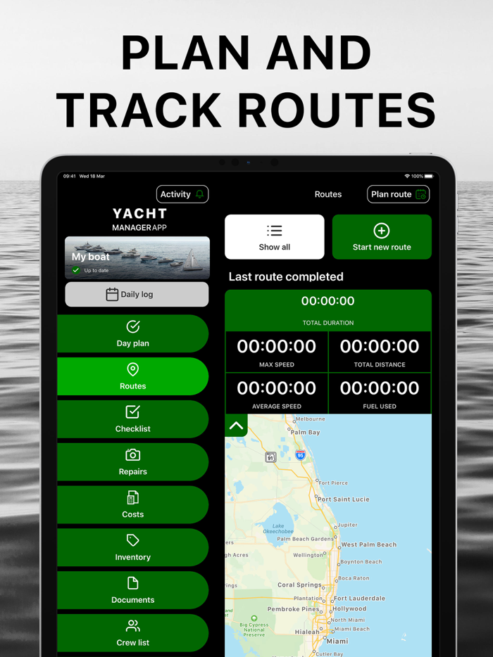 Yacht Manager App