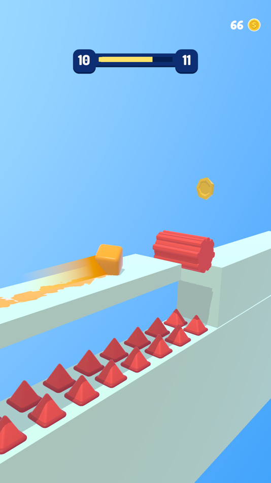 #1. Geometry Run! (iOS) 由: Nomadic Bear Games