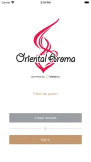 oriental aroma harpenden iphone screenshot 4