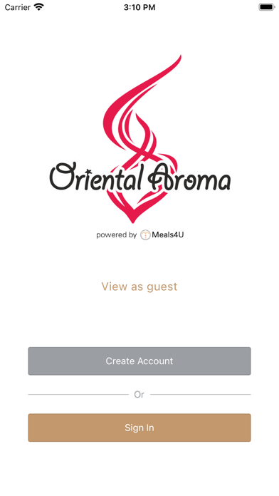 Oriental Aroma Harpenden Screenshot