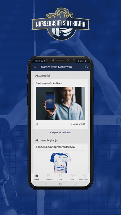 Warszawska Siatkówka Screenshot