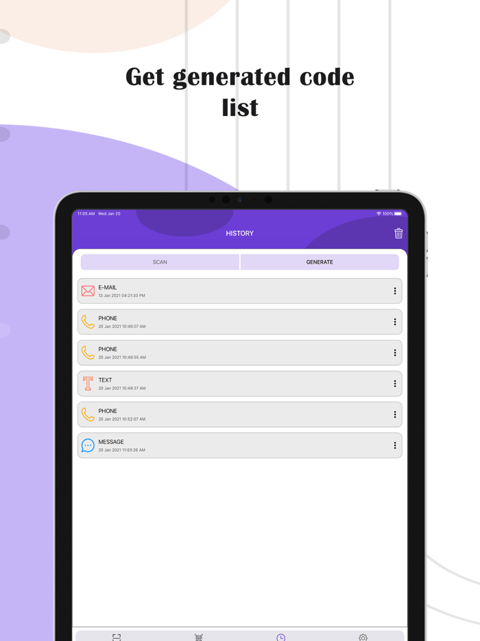 QR Code Generator - Scanner