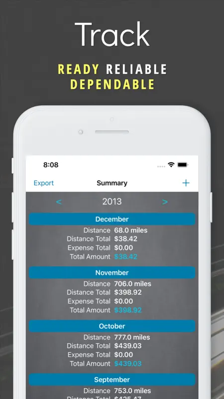 MEL PRO: Mileage & Expense Log screenshot 1 of 5
