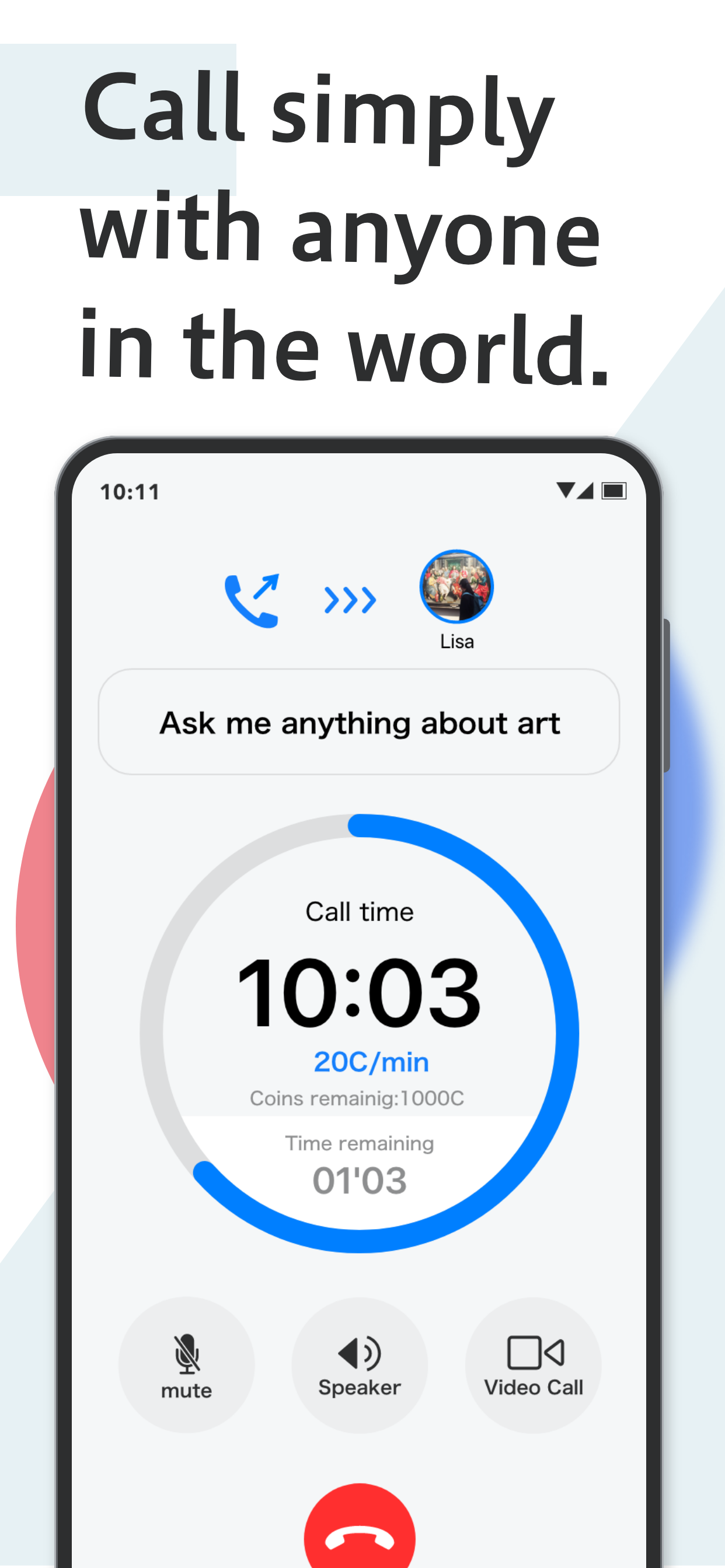 Teleddy -voice calls community