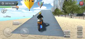 Beach Bike Racing: Stunt Drive screenshot #2 for iPhone