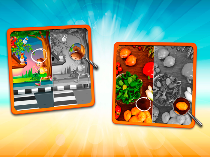 Spot the difference game