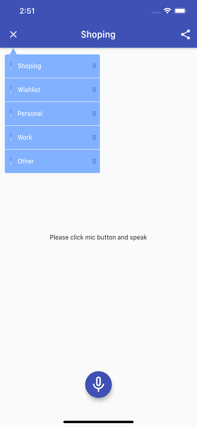 Voice ToDo List
