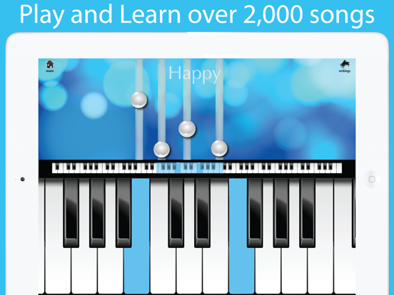 Piano with Songs iPad app afbeelding 5