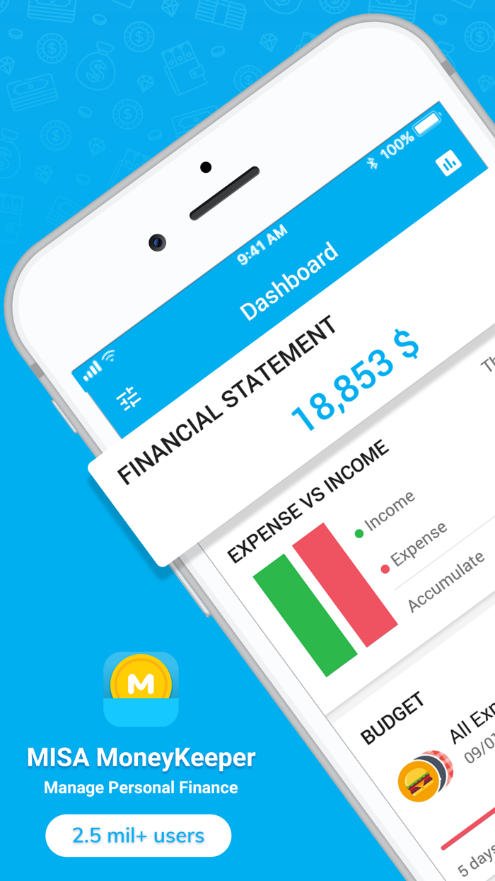 MISA MoneyKeeper Expense Book