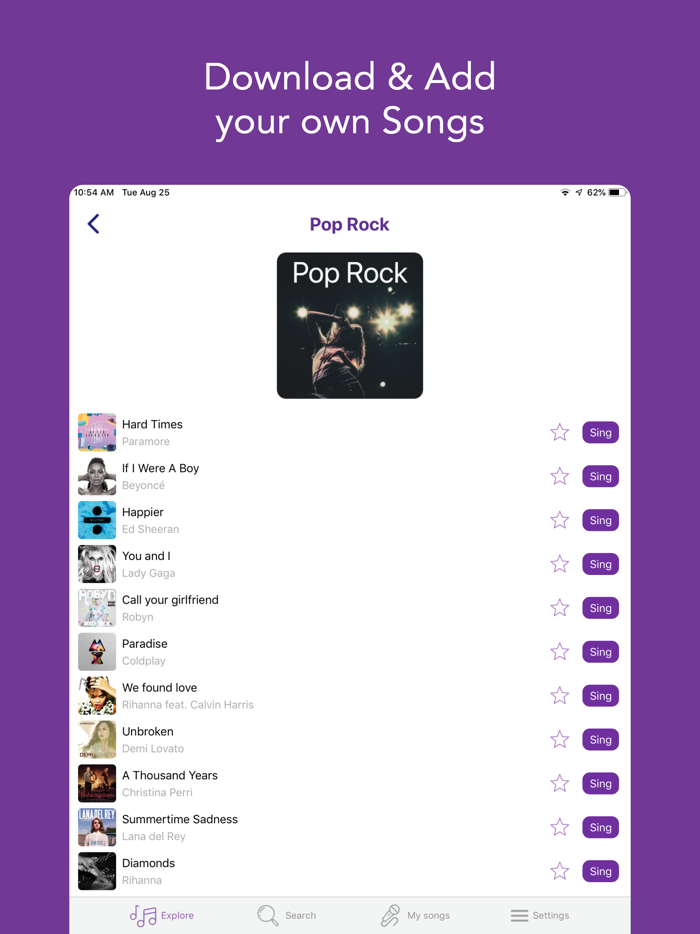 Sing Karaoke - Unlimited Songs