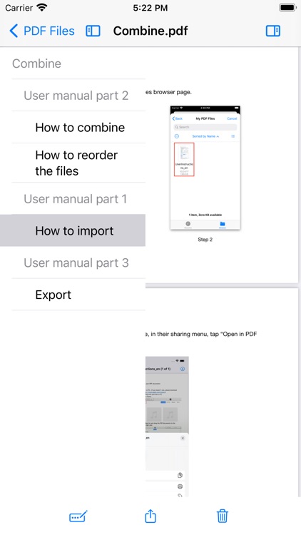 PDF Combiner - file merger